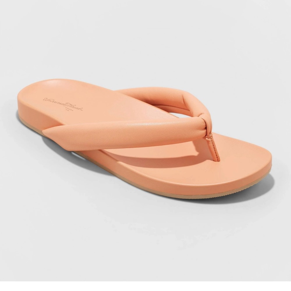 NEW Universal Thread Women's Jewel Padded Flip Flop Sandals 7
